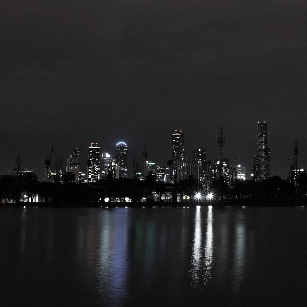 Reflections 1-2 - Melbourne.Monochrome