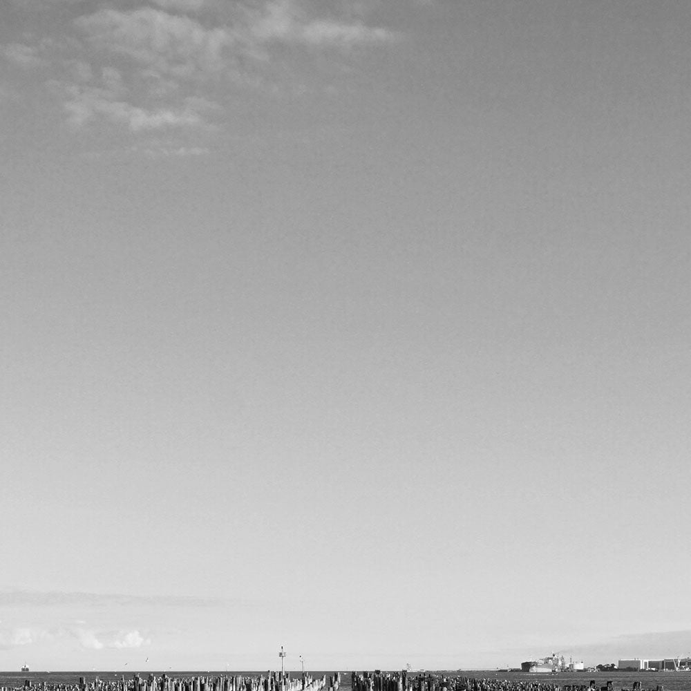 The Pier 2-6 - Melbourne.Monochrome