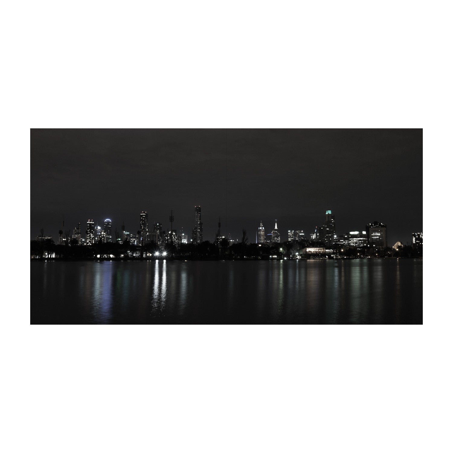 Reflections - Melbourne.Monochrome