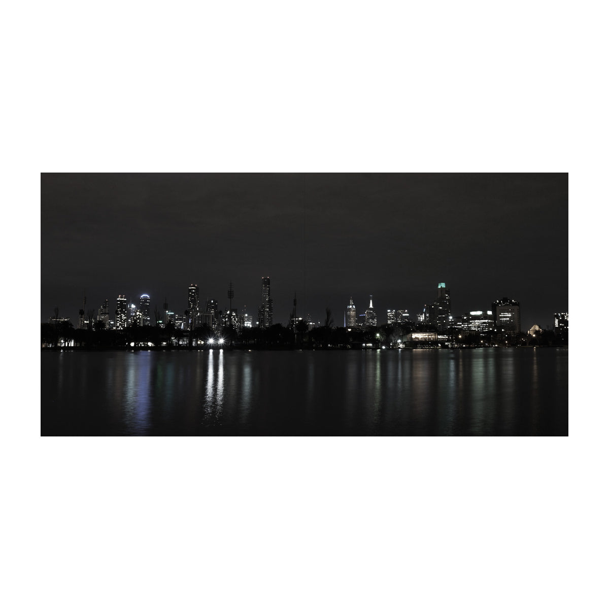 Reflections - Melbourne.Monochrome