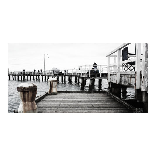 The Port - Melbourne.Monochrome